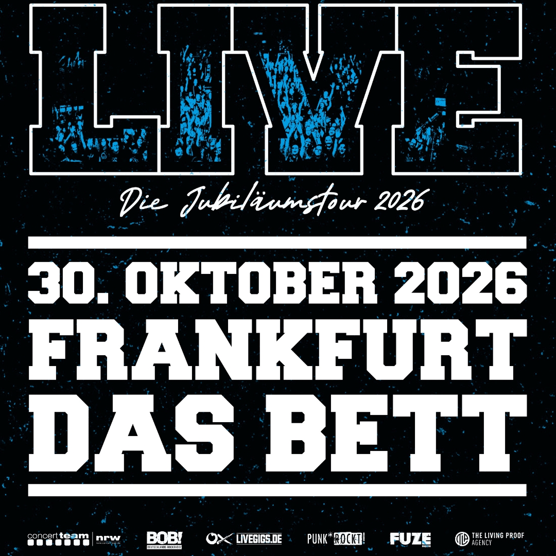 25 Live - 30.10.2026 - Frankfurt