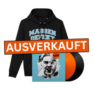 "Massendefekt" - Ltd. Album Bundle - Ltd. Doppel-Vinyl + Hoodie (HANDSIGNIERT)