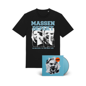 ”Massendefekt" - Ltd. Album Bundle - CD + T-Shirt (HANDSIGNIERT)