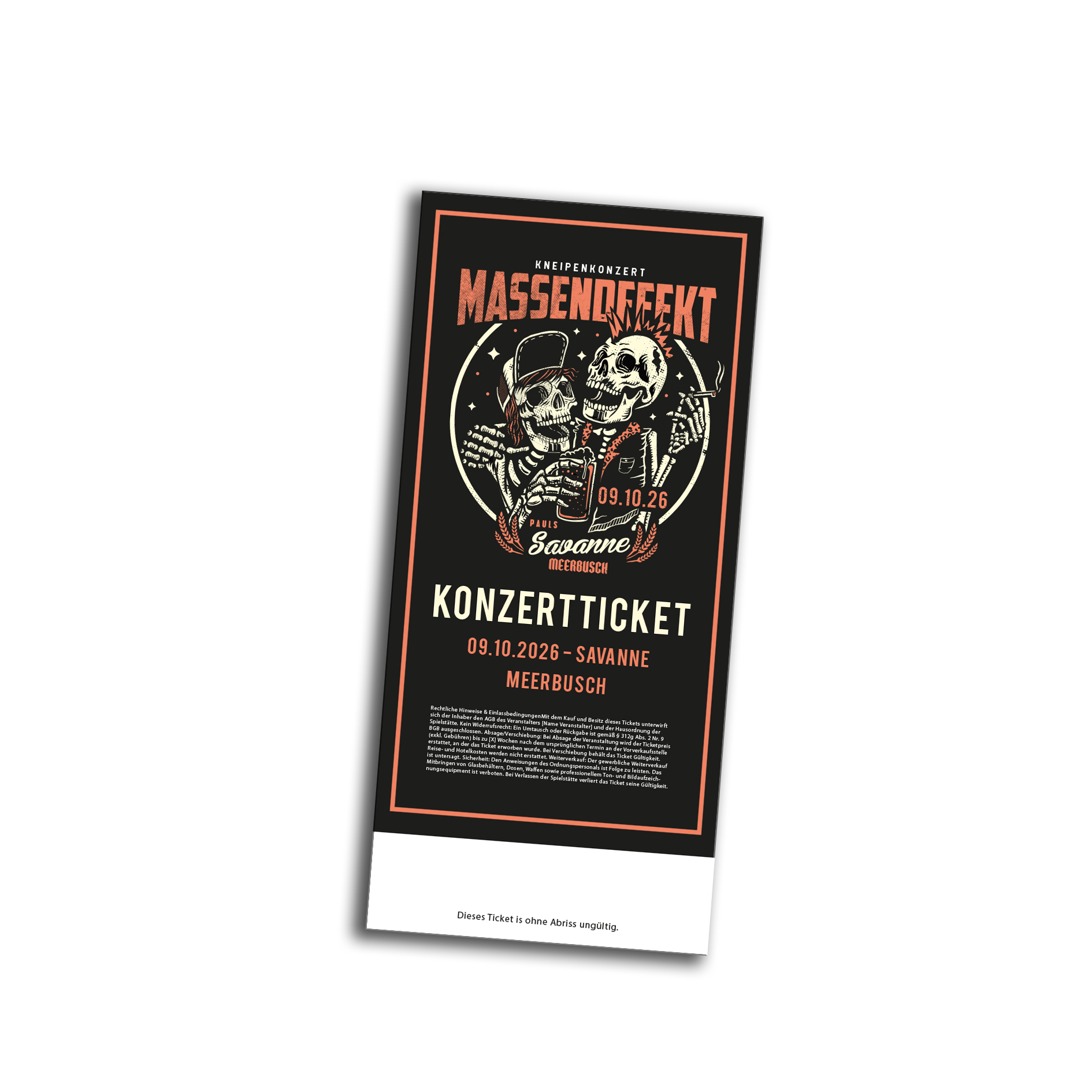10.10. - Meerbusch - E-Ticket | Warm-Up Kneipenkonzert Zusatzshow