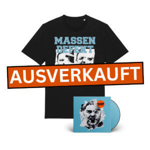 ”Massendefekt" - Ltd. Album Bundle - CD + T-Shirt (HANDSIGNIERT)